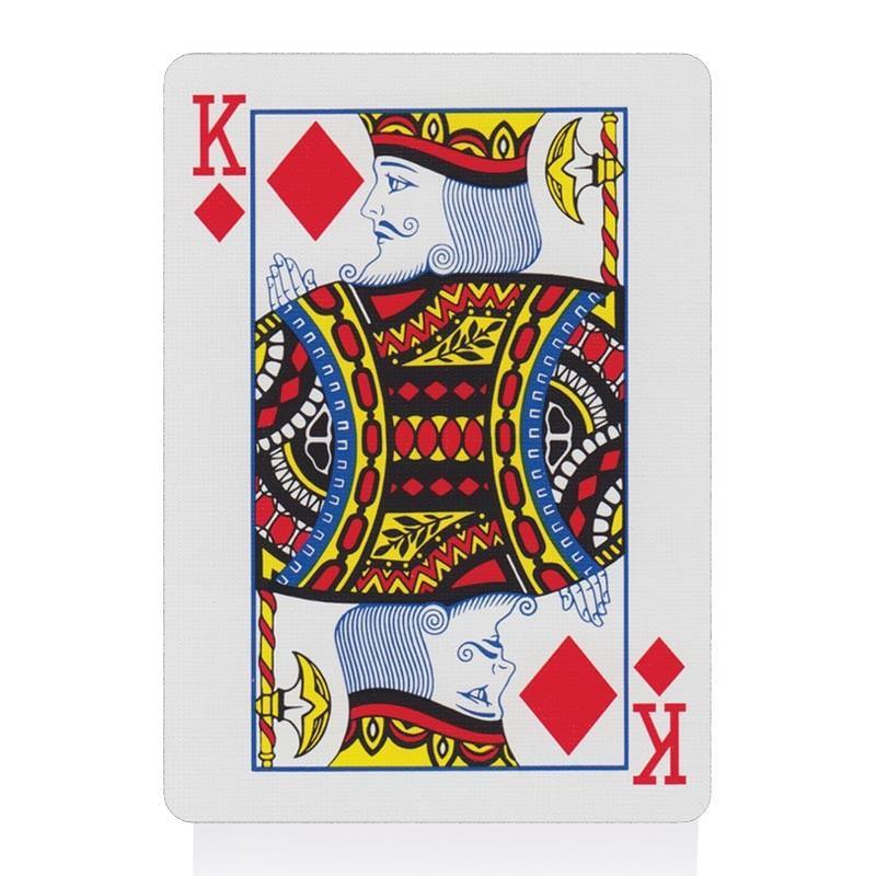 Ace Fulton's Casino, Vintage Back - Brown Playing Cards Playing Cards by RarePlayingCards.com