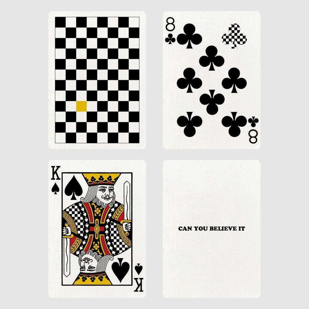 ANYONE Playing Cards [Black] 新品3個-