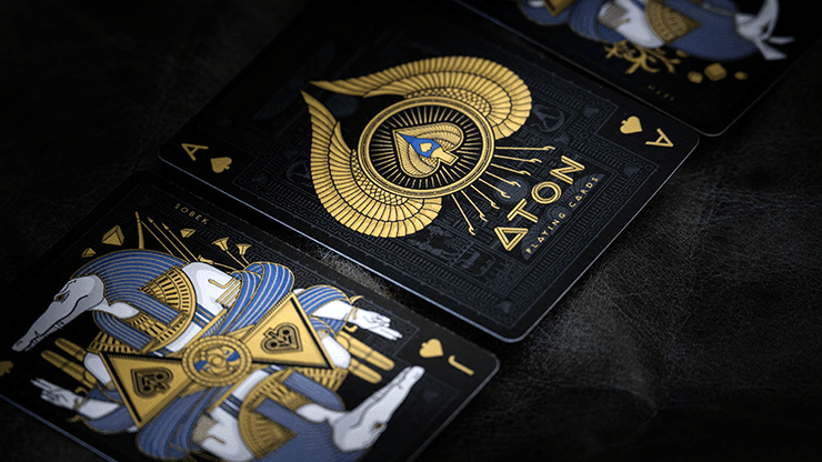 Aton Playing Cards - Ebony Edition Playing Cards by US Playing Card Co.