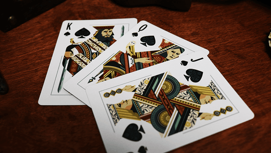 Bicycle Playing Cards - Aviary Orange Playing Cards by Bicycle Playing Cards