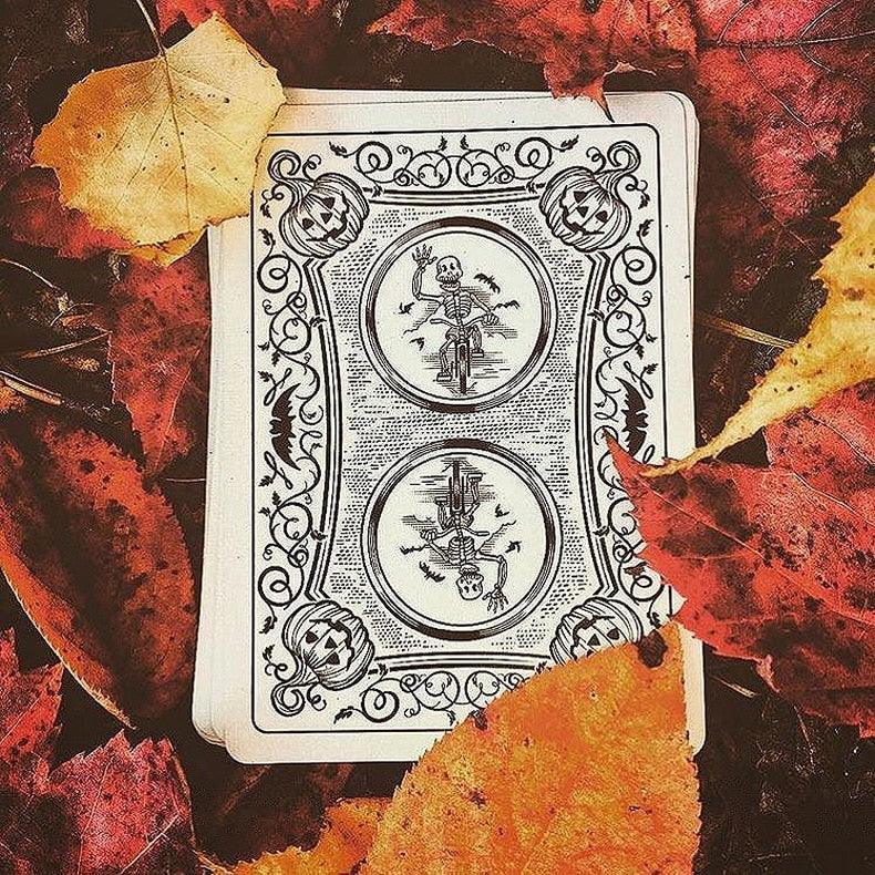 Bicycle Bone Rider Playing Cards by Art of Play