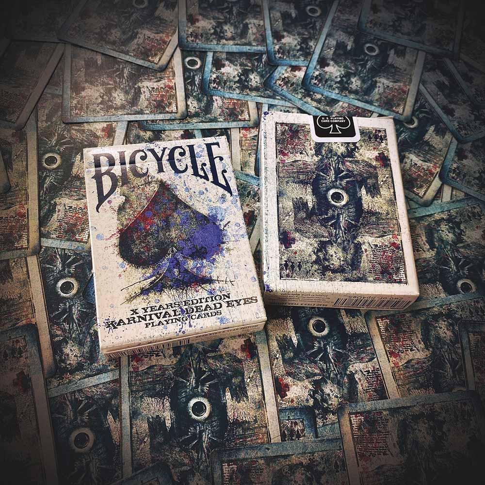 Bicycle Karnival Dead Eyes Playing Cards - X Years Edition