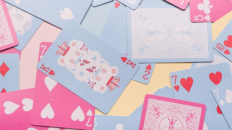 Bicycle Lovely Bear Playing Cards - Light Blue (Limited Edition) Playing Cards by US Playing Card Co.
