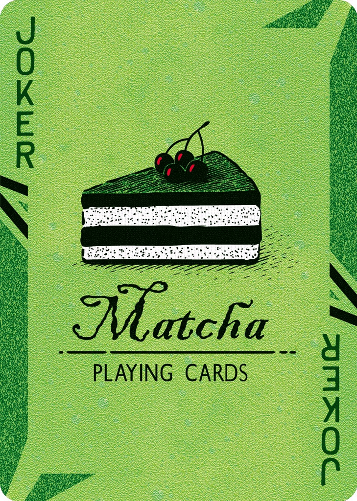 Bicycle Matcha Playing Cards by Bocopo Playing Card Co.