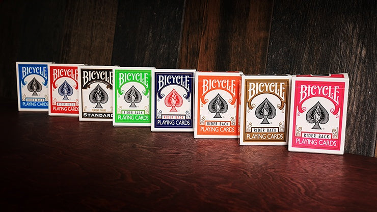 Bicycle Orange Rider Back Playing Cards by US Playing Card Co.