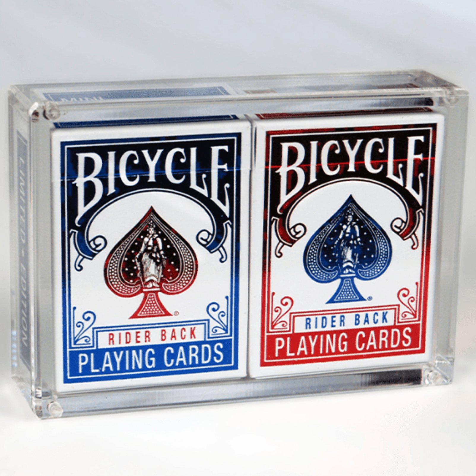 Bicycle playing discount card back