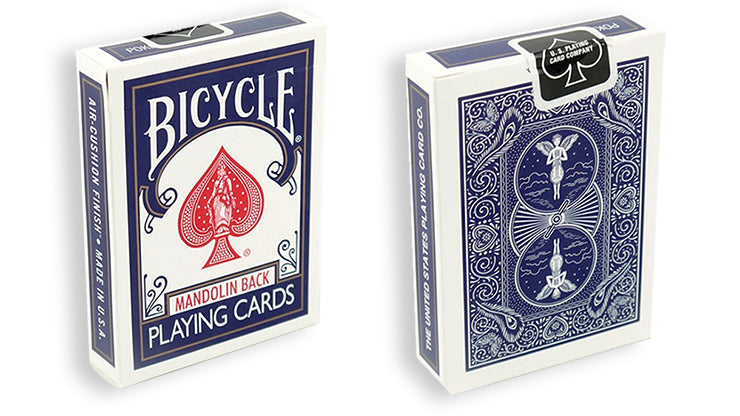 Stripper Deck Mandolin Bicycle (Blue) | Tricks | All Magic | Tesmar