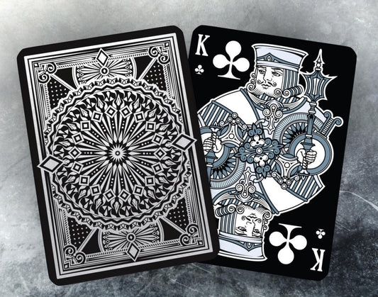 Black Diamond Tally Ho Playing Cards by Kings Wild Project Playing Cards by Kings Wild Project