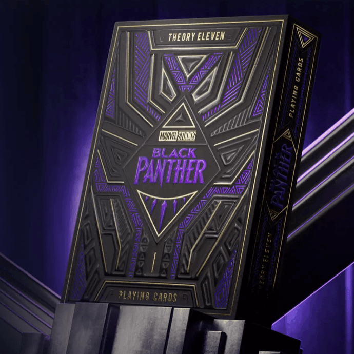Black Panther Playing Cards Playing Cards by Theory11