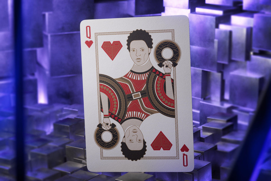 Black Panther Playing Cards Playing Cards by Theory11