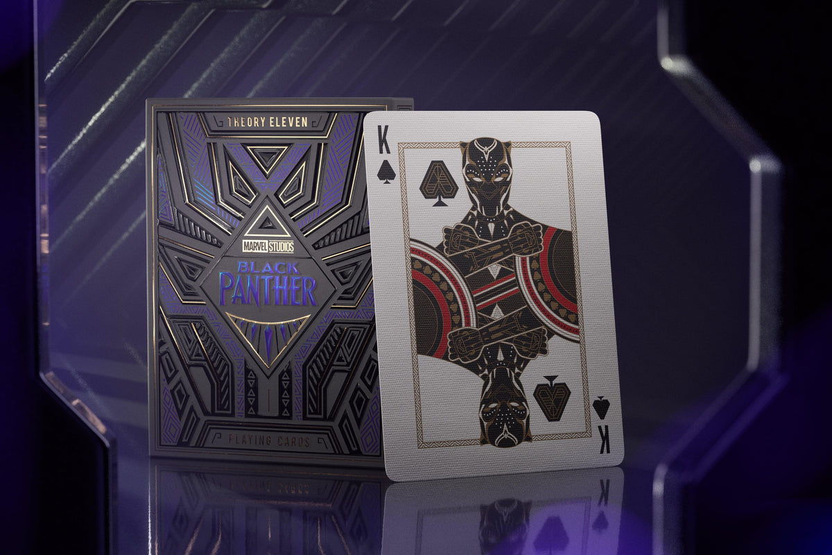 Black Panther Playing Cards Playing Cards by Theory11