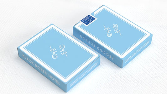 Black Roses Hotel V2 Playing Cards Playing Cards by Daniel Schneider