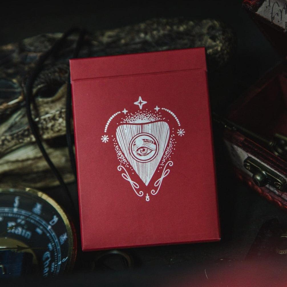 Resurrected Playing Cards - V2 Blood Red Limited Edition Playing Cards by RarePlayingCards.com