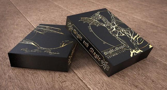 Blood and Beast (Gold-Gilded) Playing Cards* Playing Cards by RarePlayingCards.com