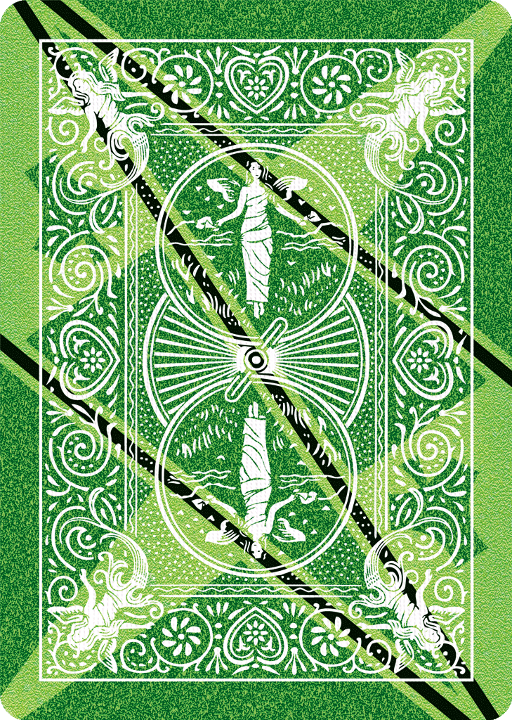 Bicycle Matcha Playing Cards by Bocopo Playing Card Co.