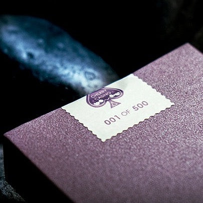 Cherry Casino House Deck - Desert Inn Purple Playing Cards by Pure Imagination Projects