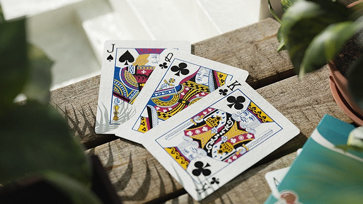 Cherry Casino - Tropicana Teal Playing Cards by Pure Imagination Projects