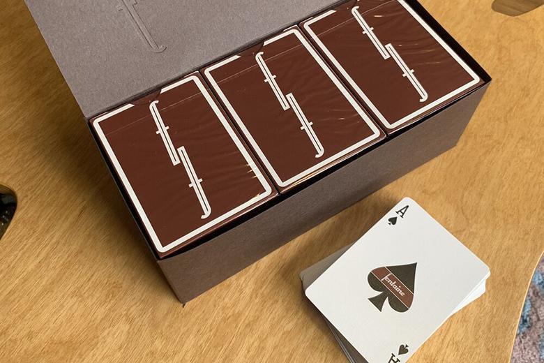 Chocolate Fontaines Playing Cards by Fontaine