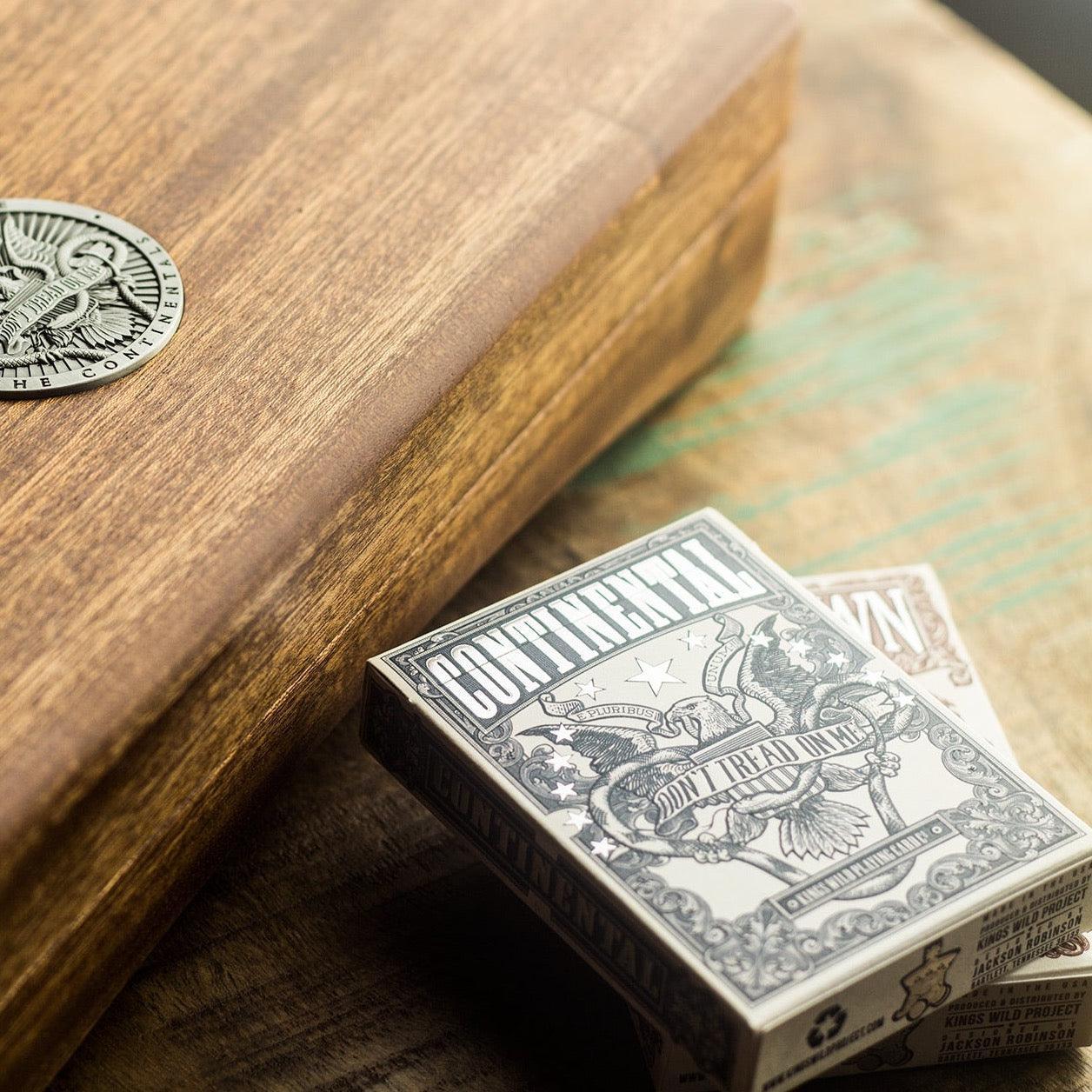 Independence Playing Cards - Continental Edition Playing Cards by Kings Wild Project