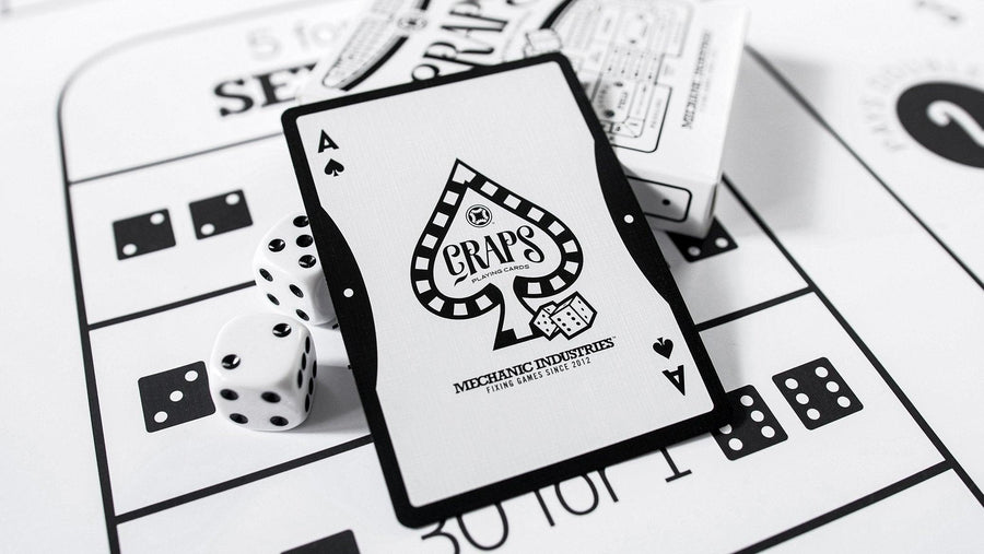 Craps Playing Cards Playing Cards by Mechanic Industries