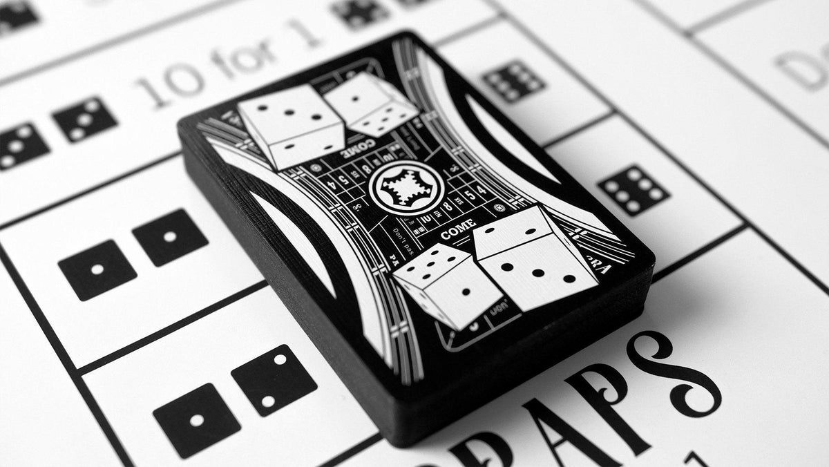 Craps Playing Cards Playing Cards by Mechanic Industries