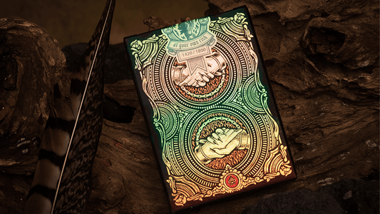 Deal with the Devil - Golden Contract UV Foiled Edition Playing Cards by Darkside Playing Card Co