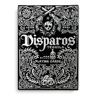 Disparos Black Playing Cards by Ellusionist