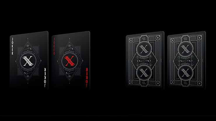 Double Black (Unbranded) Classic Edition Playing Cards by Blackout Brother