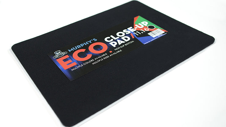 Economy Close-Up Pad 11X16 (Black) Playing Cards by Murphy's Magic