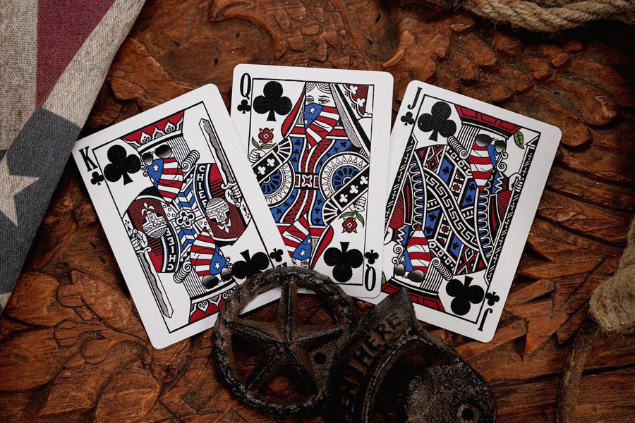 Eric Church Playing Cards - Heart Playing Cards by Kings Wild Project
