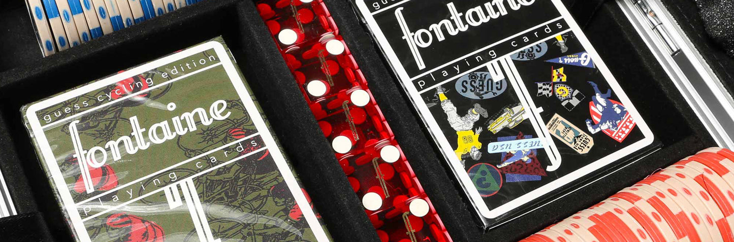 Fontaine Guess Stickers Playing Cards by Fontaine