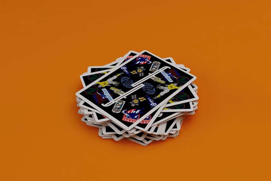 Fontaine Guess Stickers Playing Cards by Fontaine