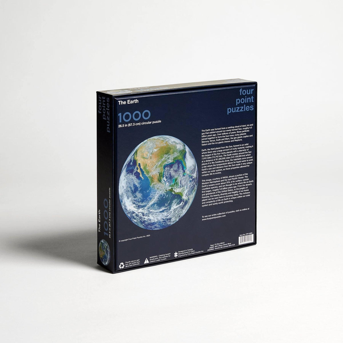 The Earth by Four Point Puzzles Playing Cards by Four Point Puzzles