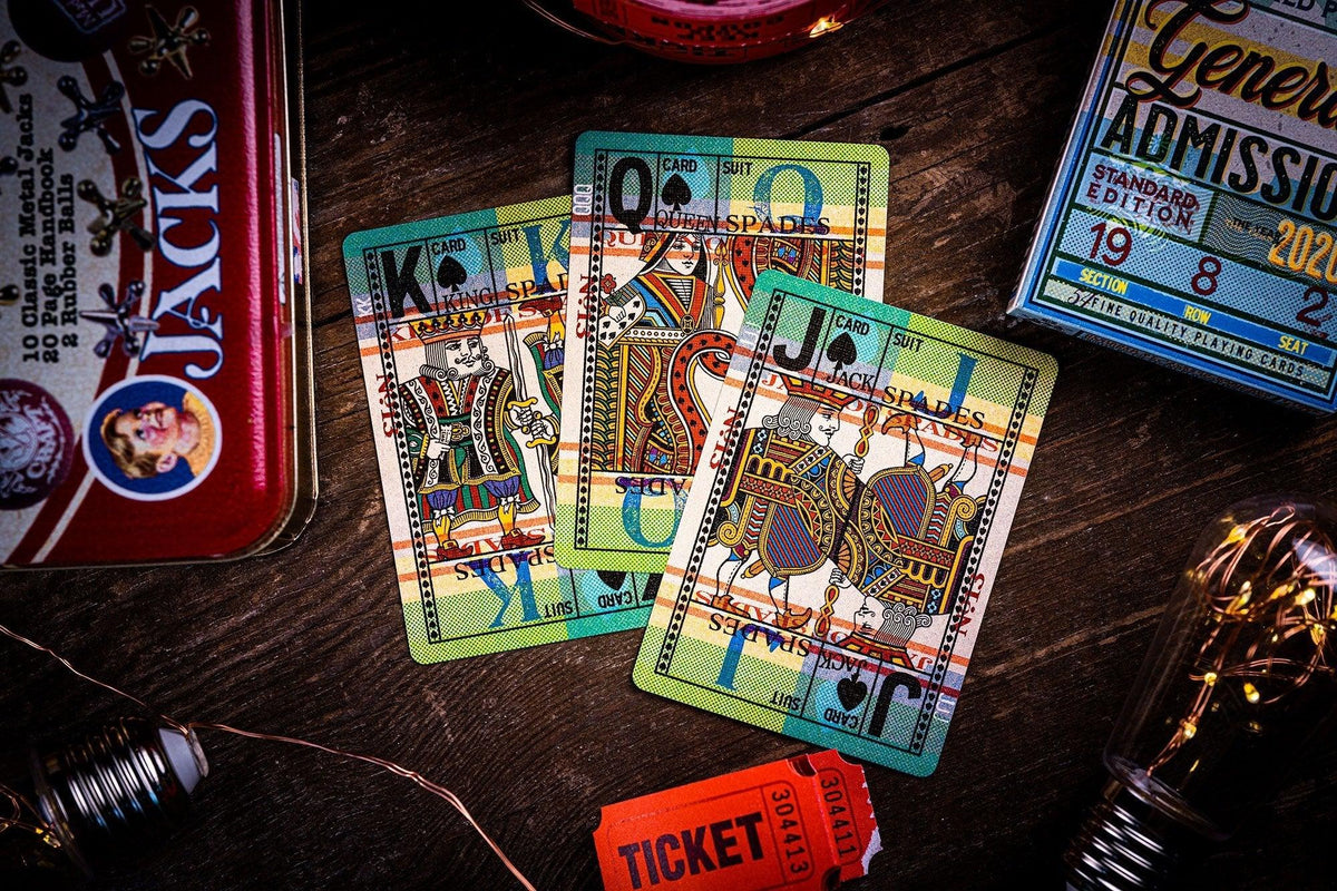 General Admission Playing Cards Playing Cards by Kings Wild Project