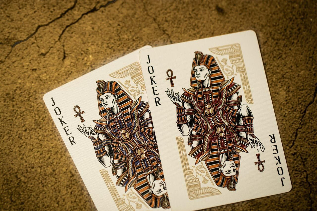 Gods of Egypt Playing Cards - Blue Nile Edition Playing Cards by Divine Playing Cards