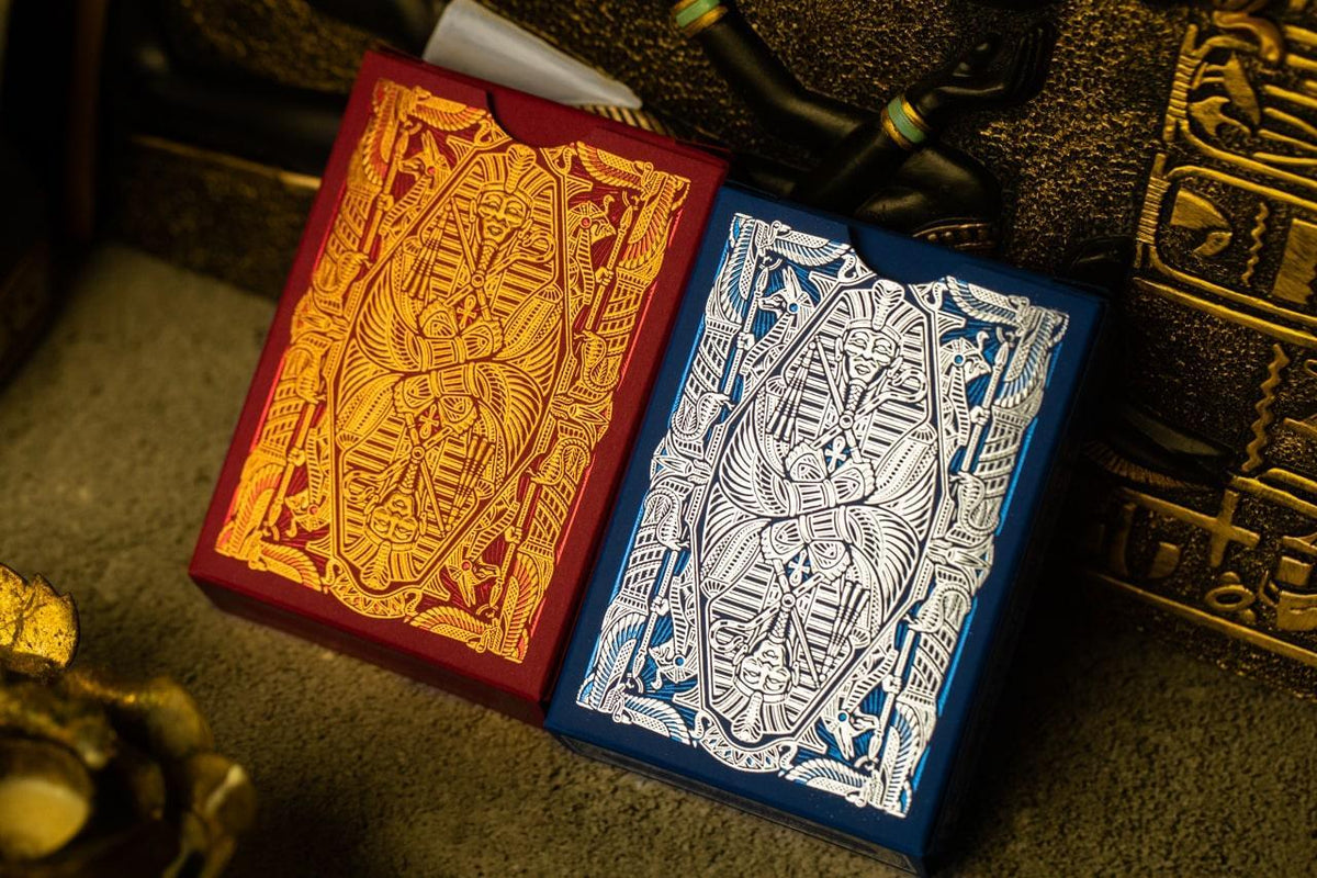 Gods of Egypt Playing Cards - Blue Nile Edition Playing Cards by Divine Playing Cards