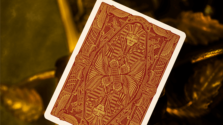 Gods of Egypt Playing Cards - Red Ochre Edition Playing Cards by Divine Playing Cards