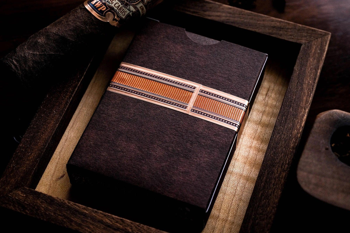 Gold Maduro Playing Cards - 2nd Edition Playing Cards by Kings Wild Project