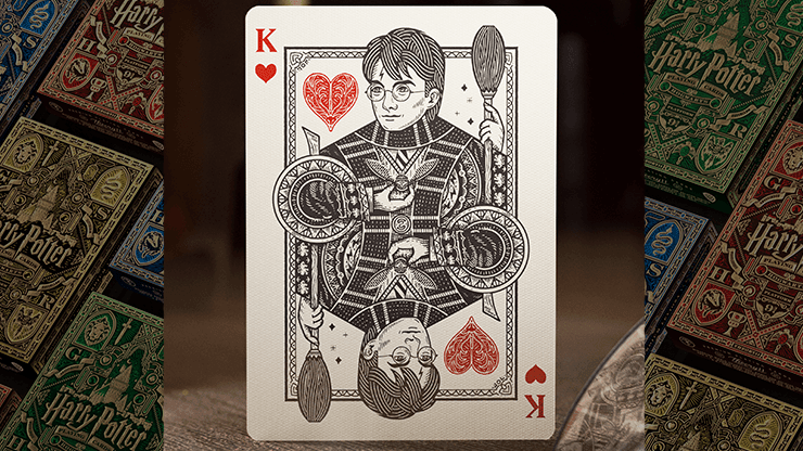 Harry Potter Playing Cards - Hufflepuff Playing Cards by Theory11