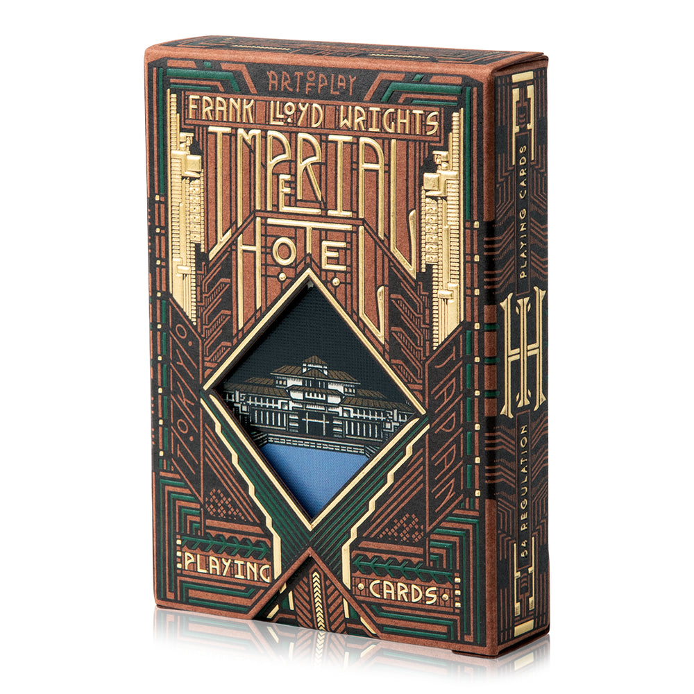 Imperial Hotel Playing Cards by Art of Play –