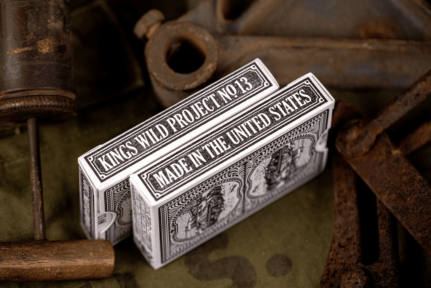 Invincible - Sherman Tank Playing Cards Playing Cards by Kings Wild Project