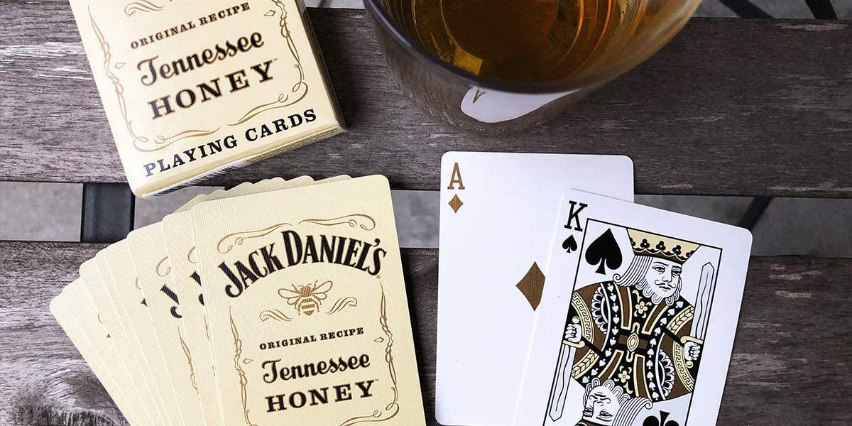 Jack Daniel’s Playing Cards - Tennessee Honey Playing Cards by US Playing Card Co.