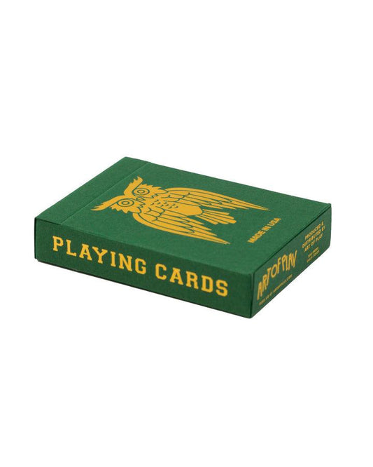 Green James Coffee Playing Cards Playing Cards by James Coffee