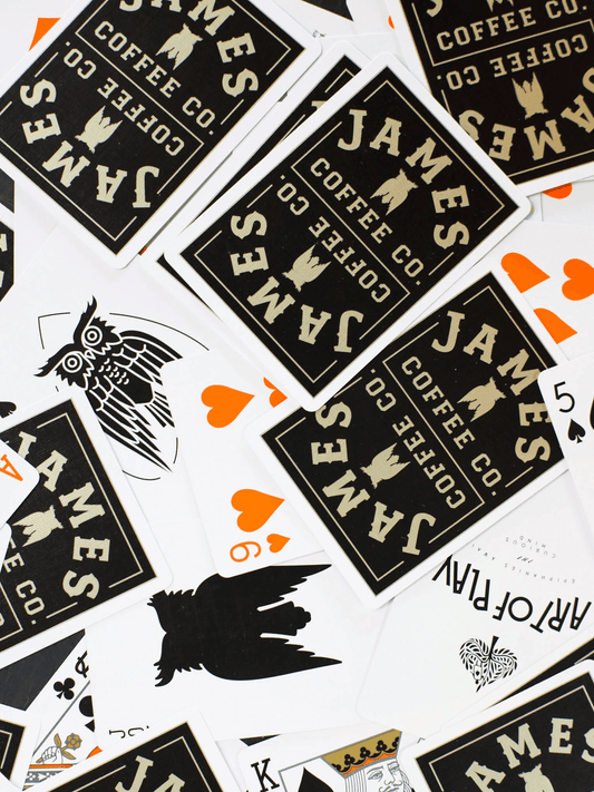 James Coffee Playing Cards Playing Cards by James Coffee