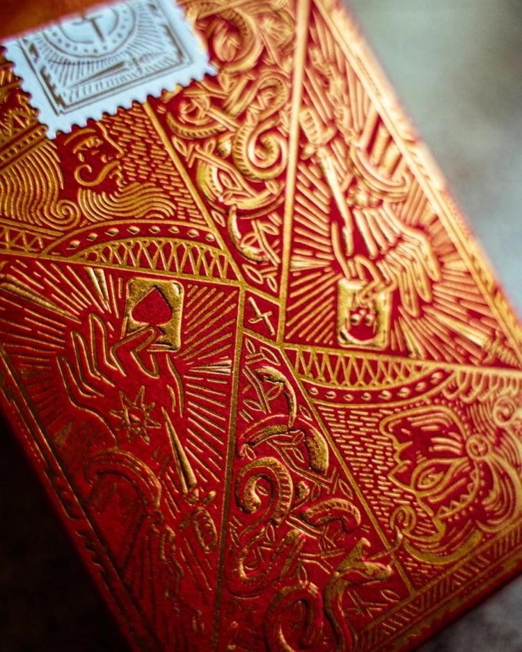 Joker and the Thief - Blood Red Edition Playing Cards by Joker and the Thief