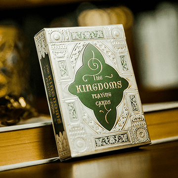 Kingdom Playing Cards - Green Playing Cards by Ark Playing Cards