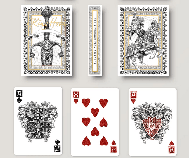 Kinghood Playing Cards - Elegant Playing Cards by Ark Playing Cards