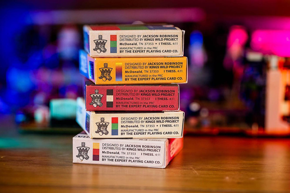 1982 VHS Playing Cards - Set Playing Cards by Kings Wild Project