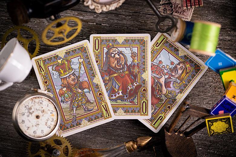 Alice in Wonderland Playing Cards Playing Cards by Kings Wild Project
