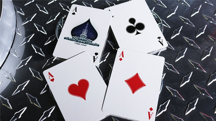 Limited Edition Bicycle City Skylines (Chicago) Playing Cards by US Playing Card Co.